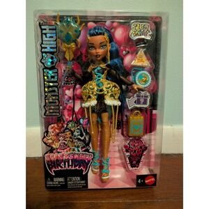 Monster High Cleo De Nile Scary Sweet Birthday Doll G3 NIB JBG76 Party Dress